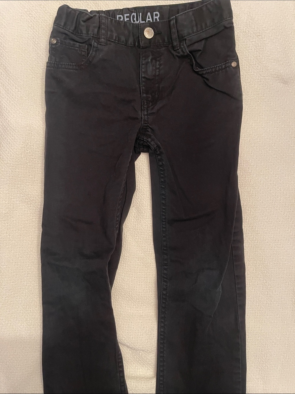 Boy’s  Black Regular Fit Jeans